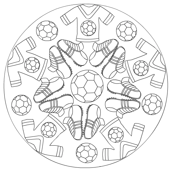 Sport coloring pages