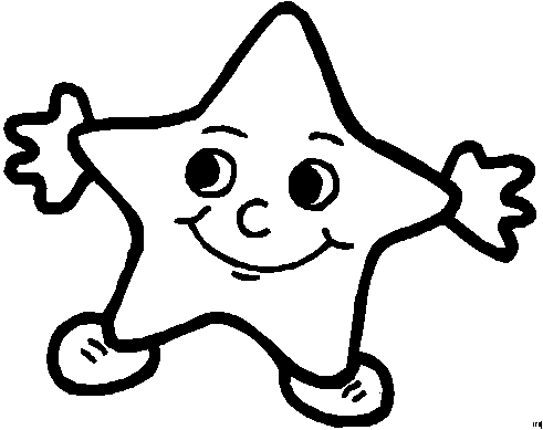 Star coloring pages