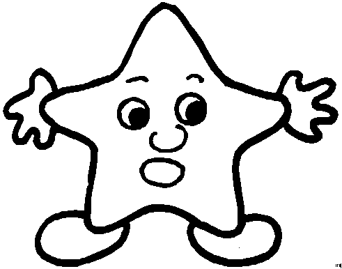 Star coloring pages