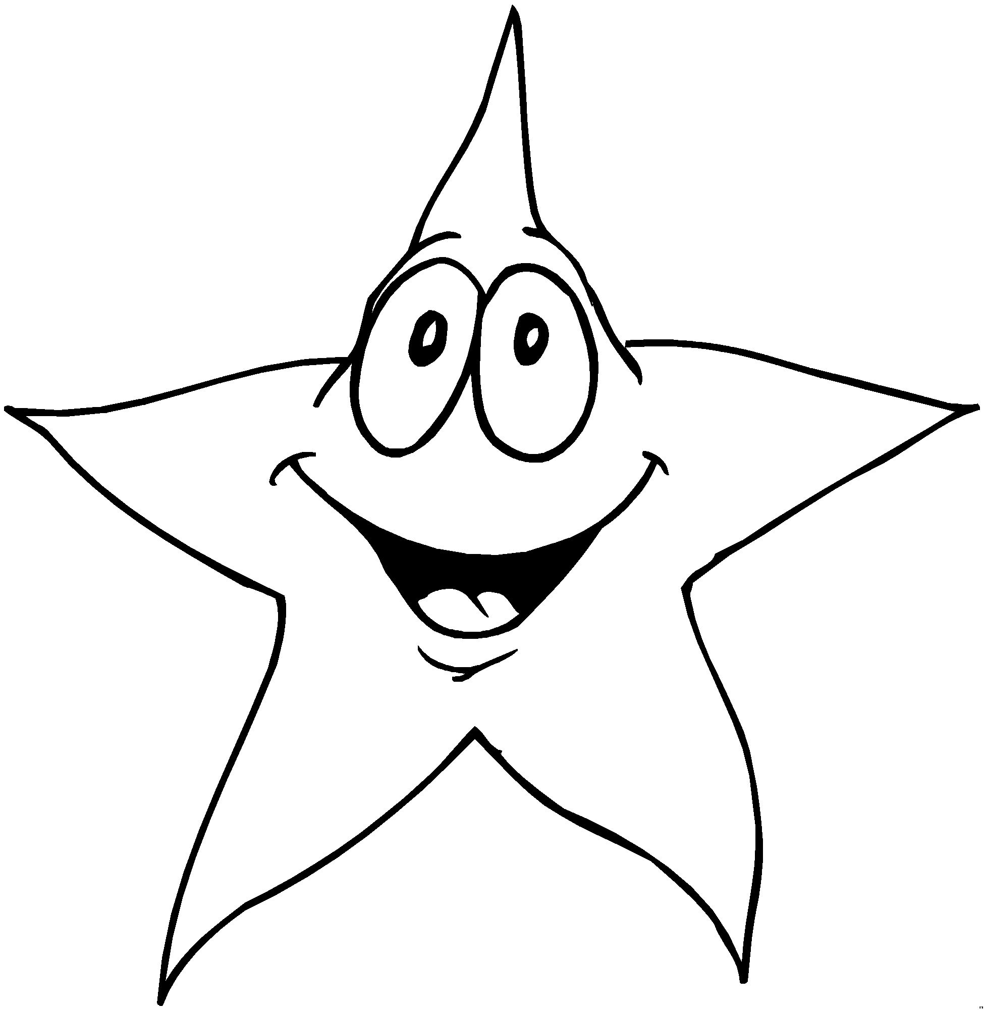 Star coloring pages