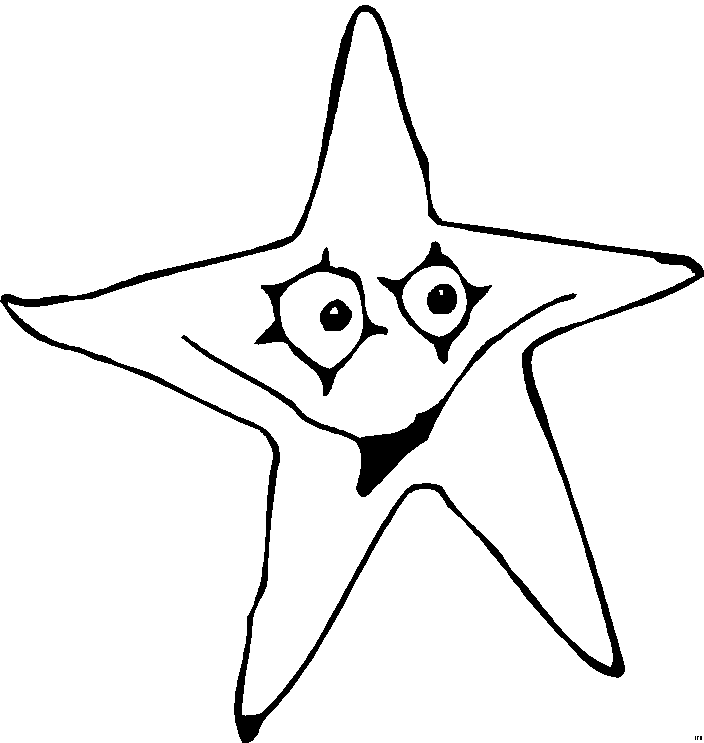 Star coloring pages
