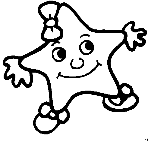 Coloring Cartoon Star Coloring Page Star PicGifscom