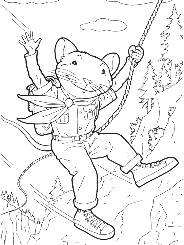 Stuart little coloring pages