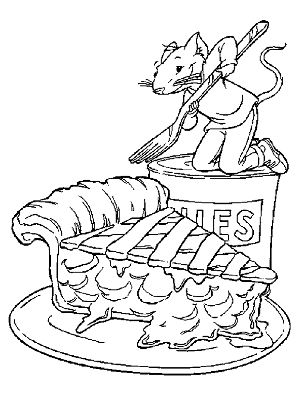 Stuart little coloring pages