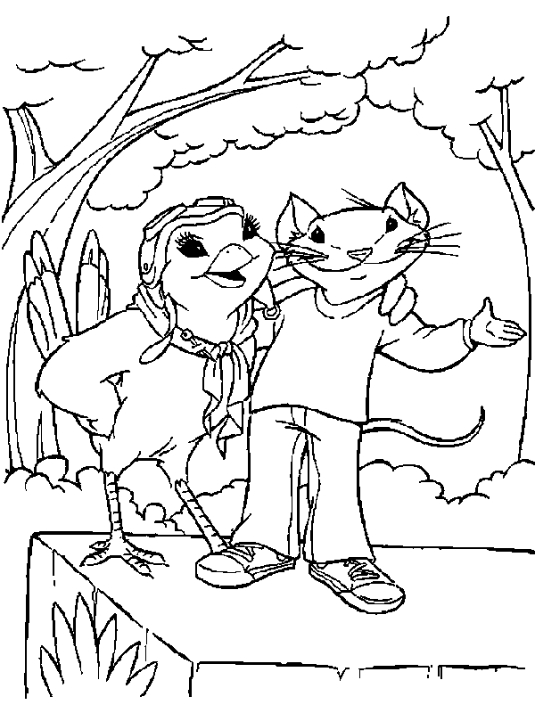 Stuart little coloring pages