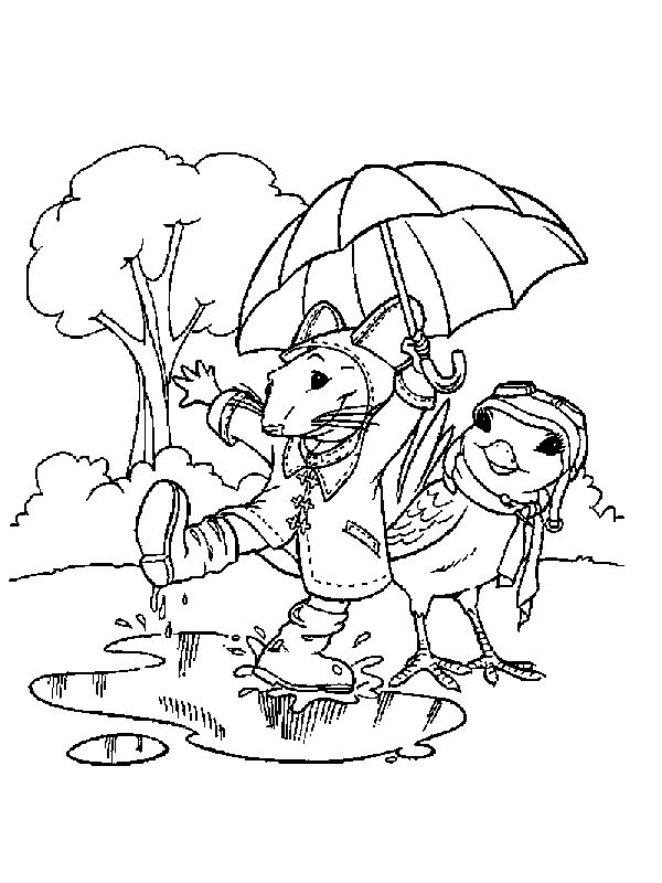 Stuart little coloring pages