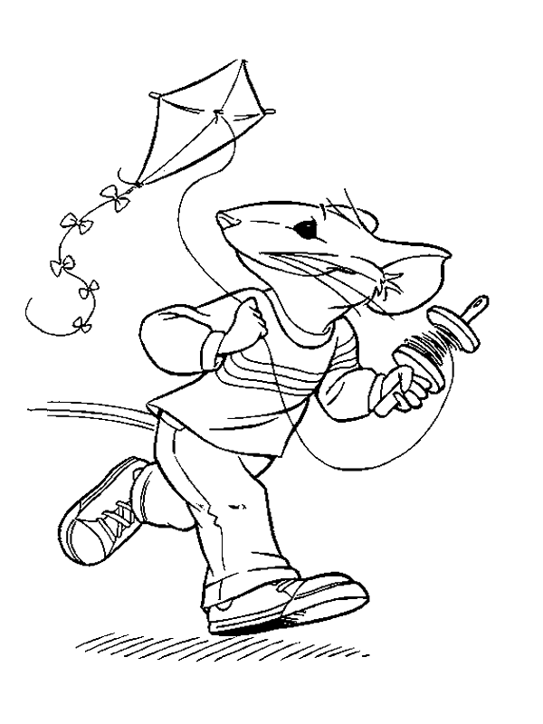 Stuart little coloring pages