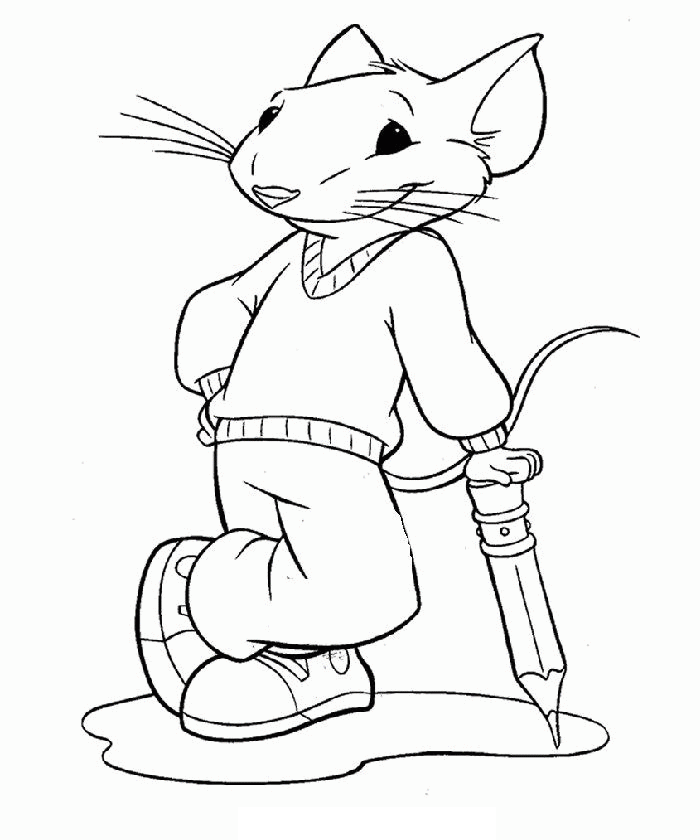 Stuart little coloring pages