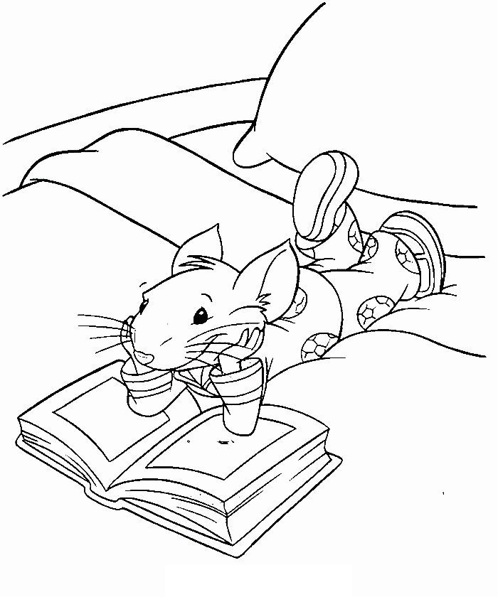 Stuart little coloring pages