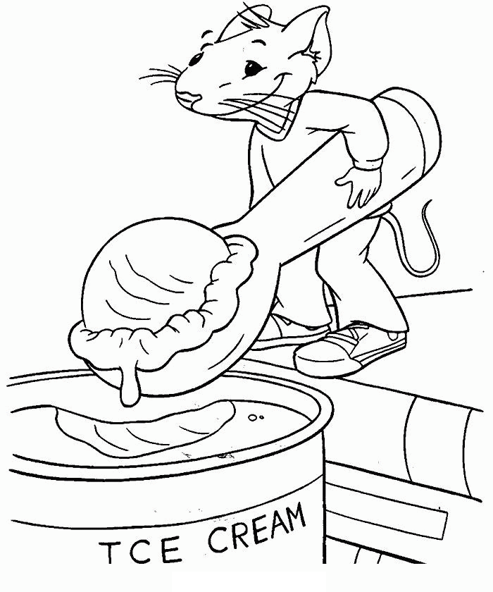 Stuart little coloring pages