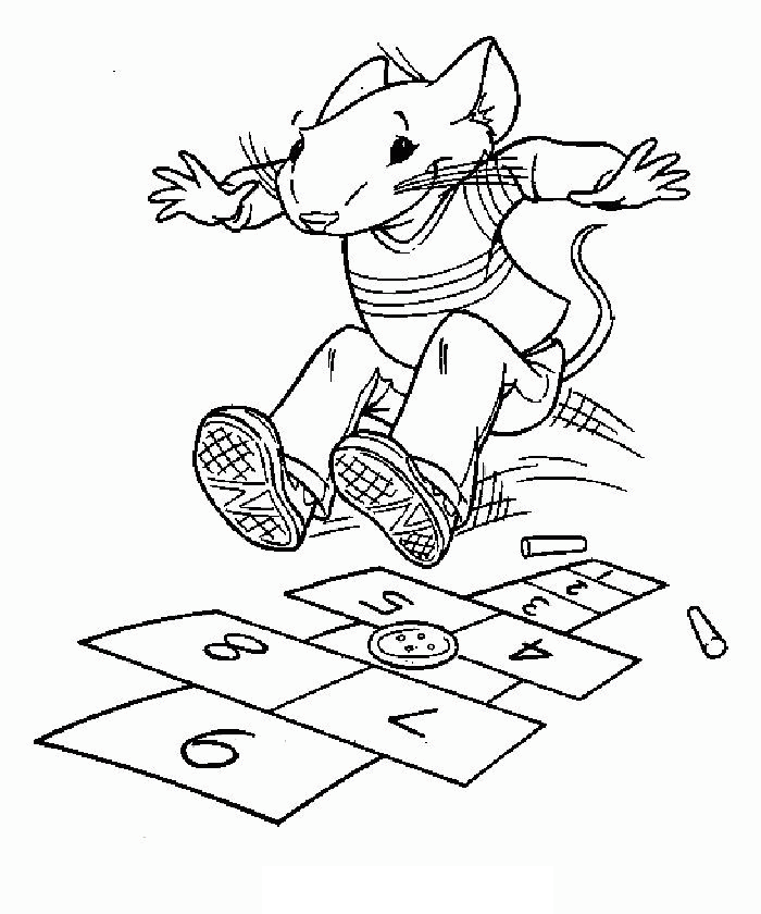 Stuart little coloring pages