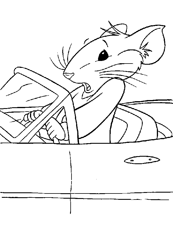 Stuart little coloring pages