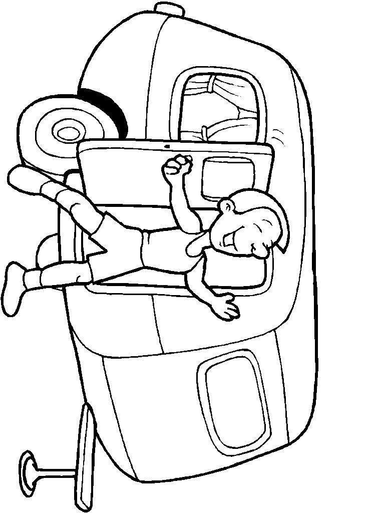 Coloring Page Summer Holiday Coloring Pages 4