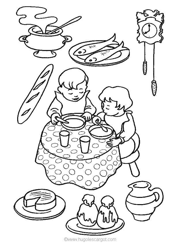 Summer holiday coloring pages