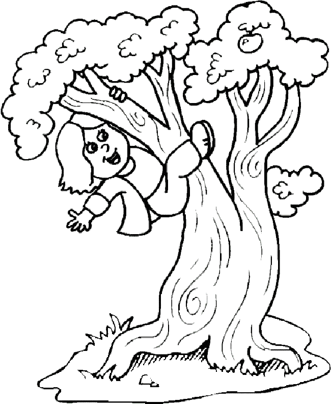 Summer holiday coloring pages