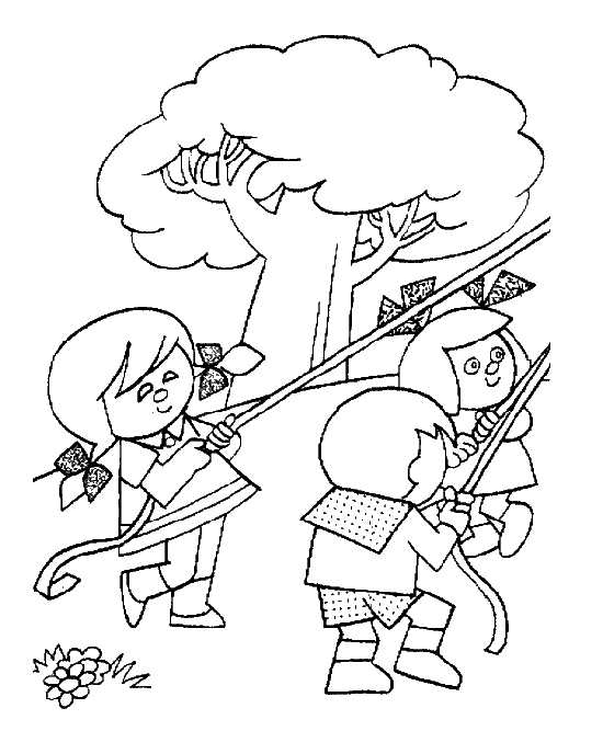 Summer coloring pages