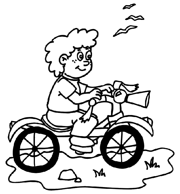 Transport coloring pages