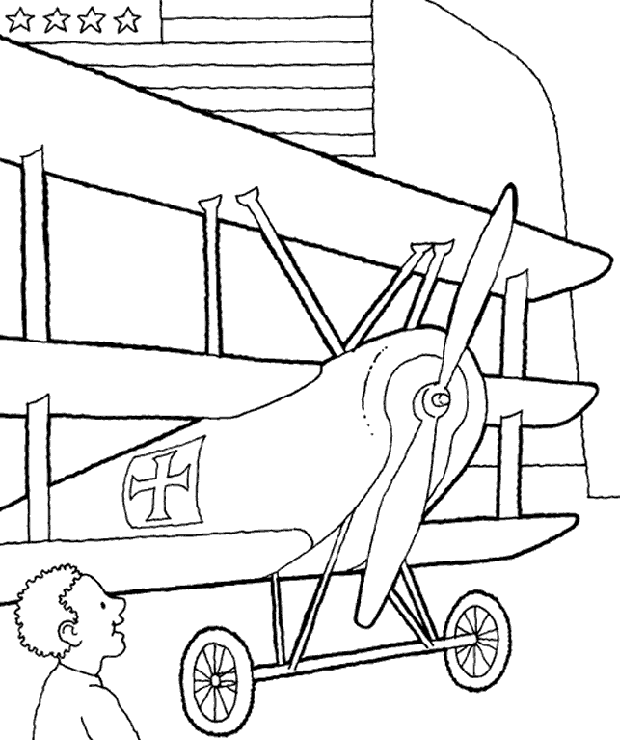 Transport coloring pages