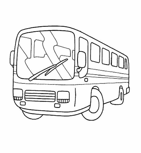 Transport coloring pages