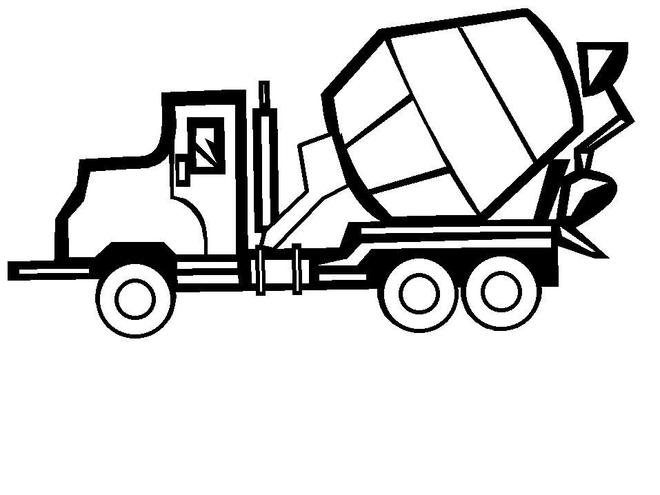 Truck coloring pages