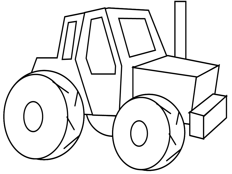 Truck coloring pages