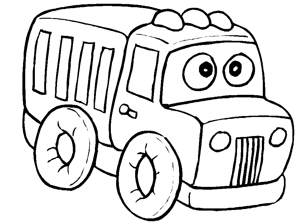 Truck coloring pages