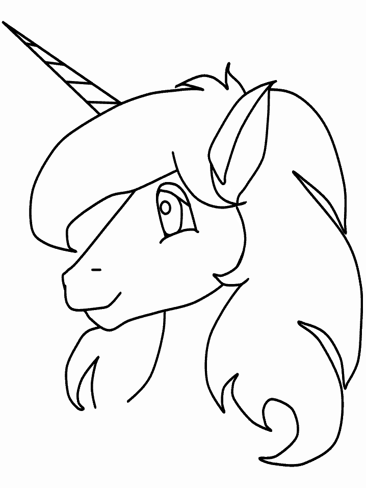 Unicorn coloring pages