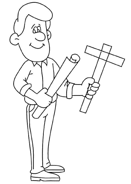 Work coloring pages