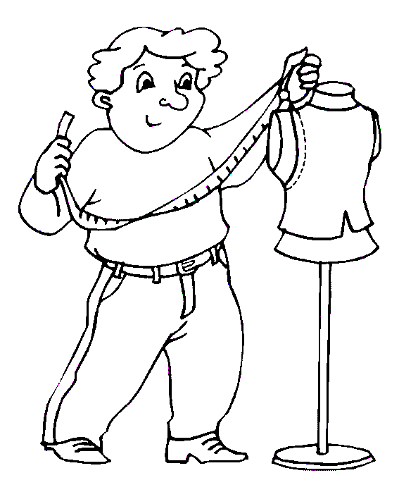 Work coloring pages