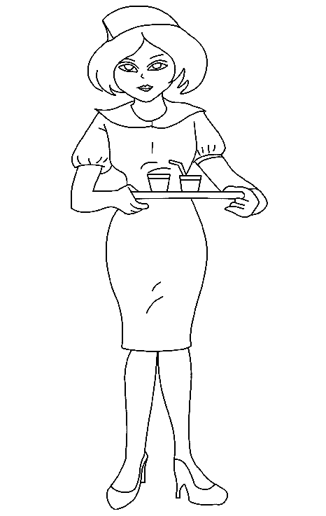 Work coloring pages