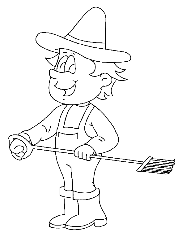 Work coloring pages