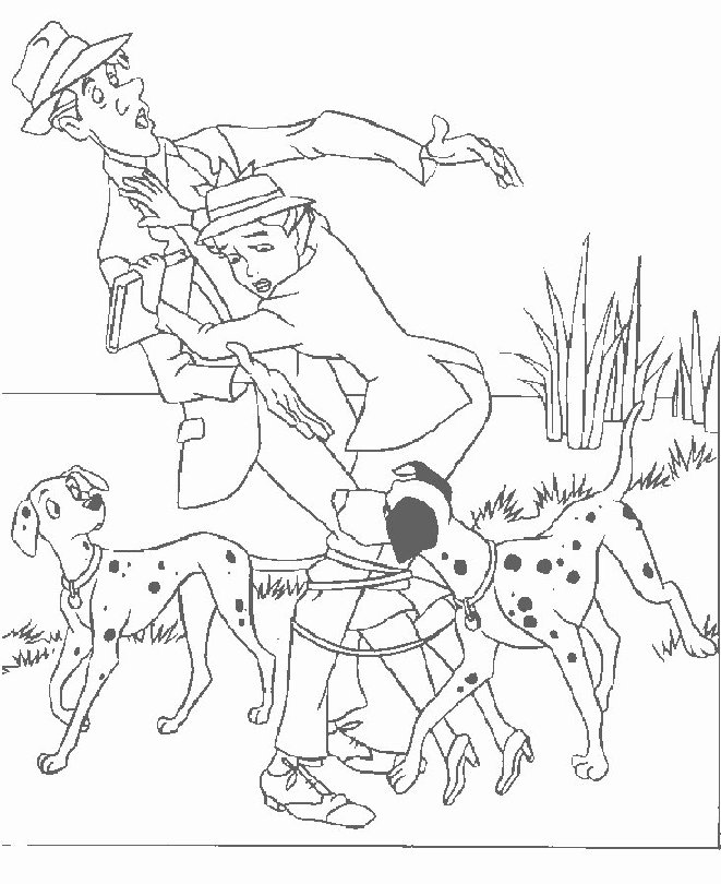 101 dalmatians coloring pages