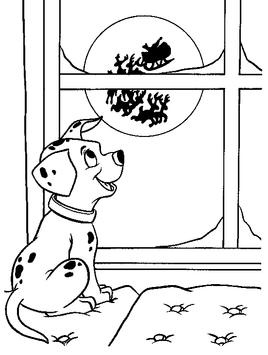 101 dalmatians coloring pages