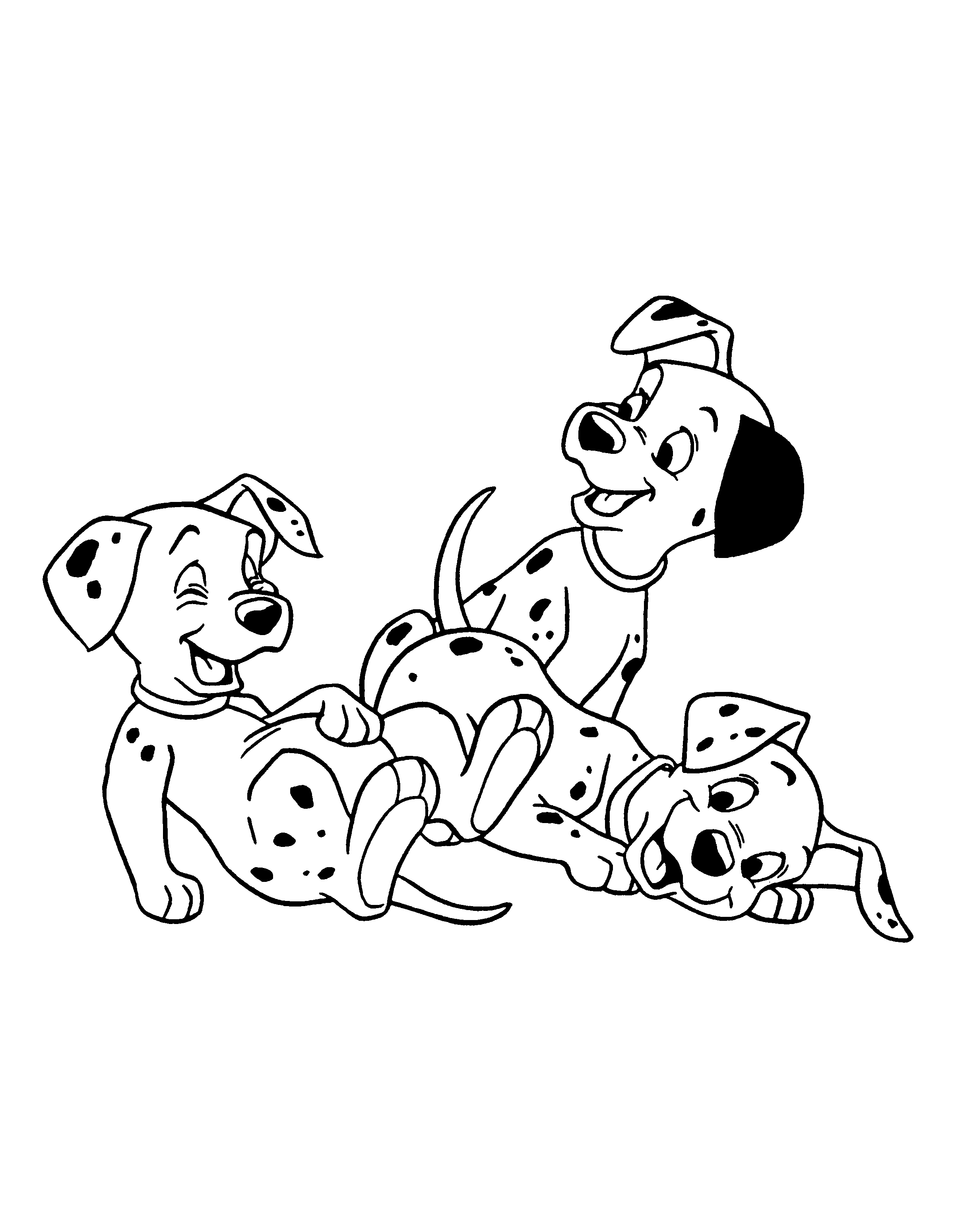 102 dalmatians coloring pages