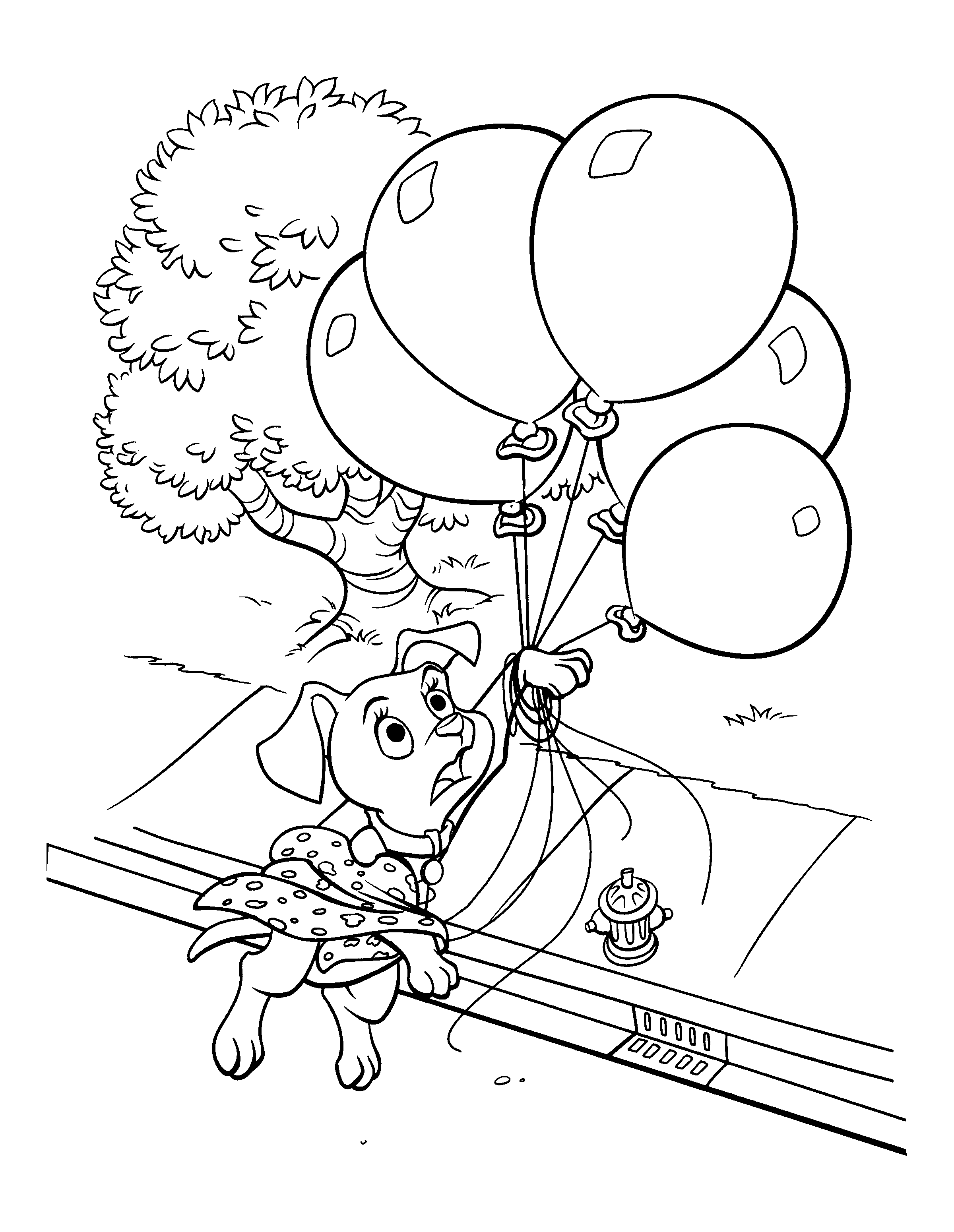 102 dalmatians coloring pages