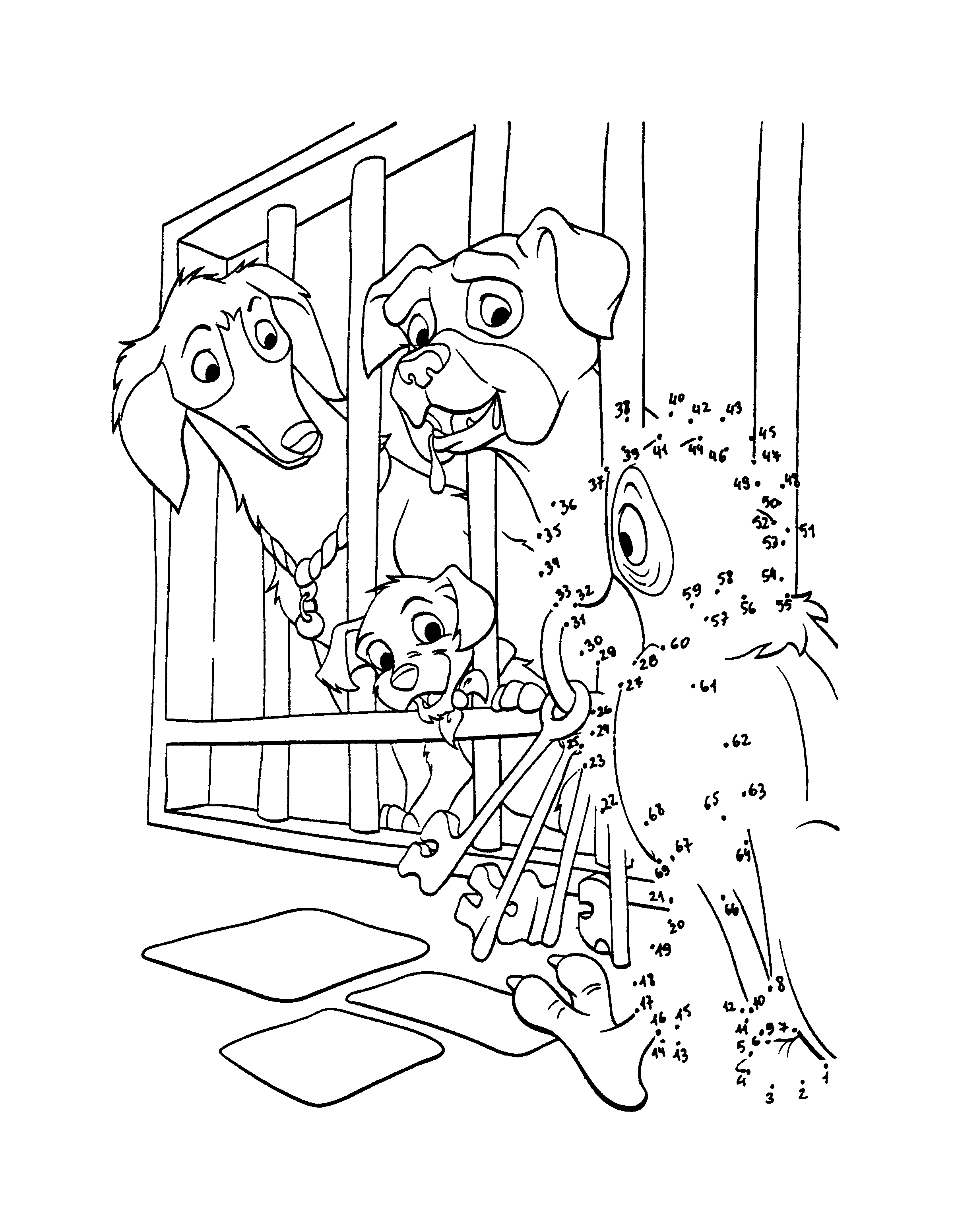 102 dalmatians coloring pages