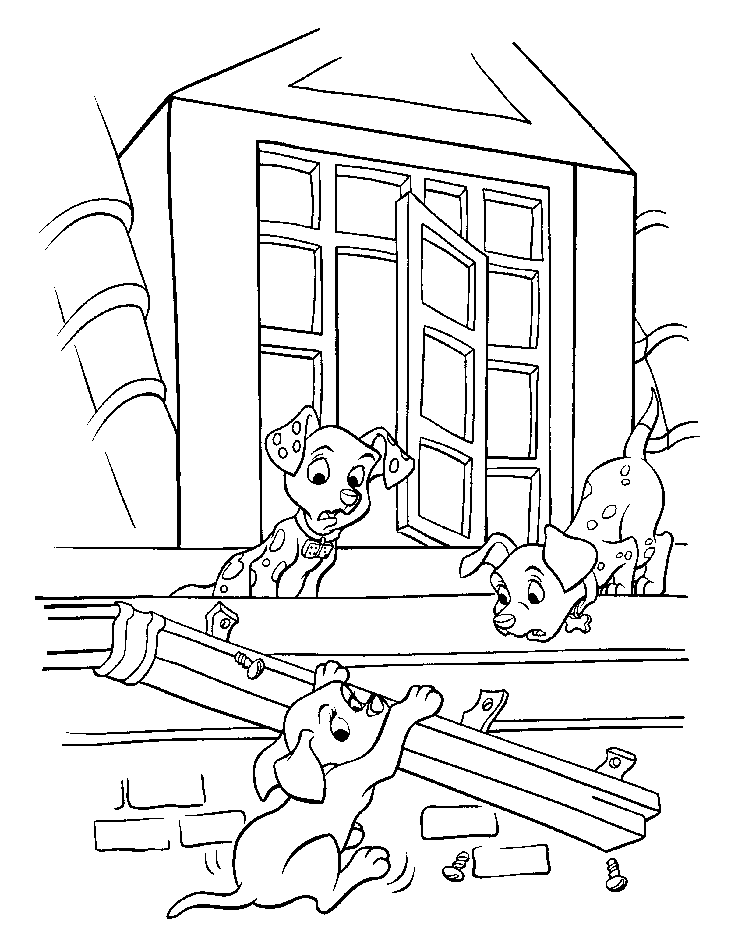 102 dalmatians coloring pages