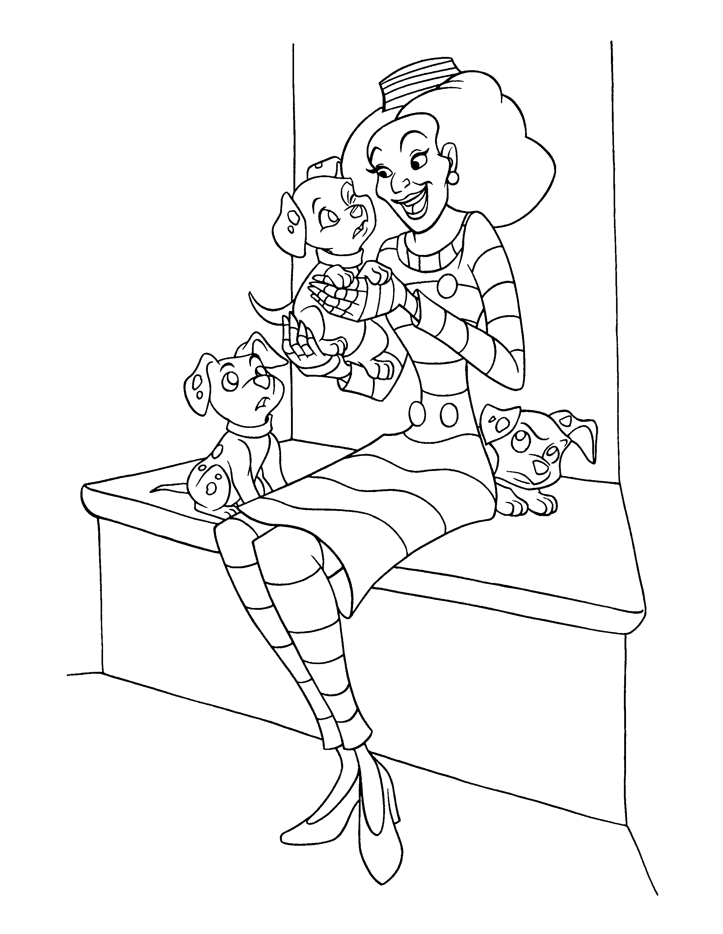 102 dalmatians coloring pages