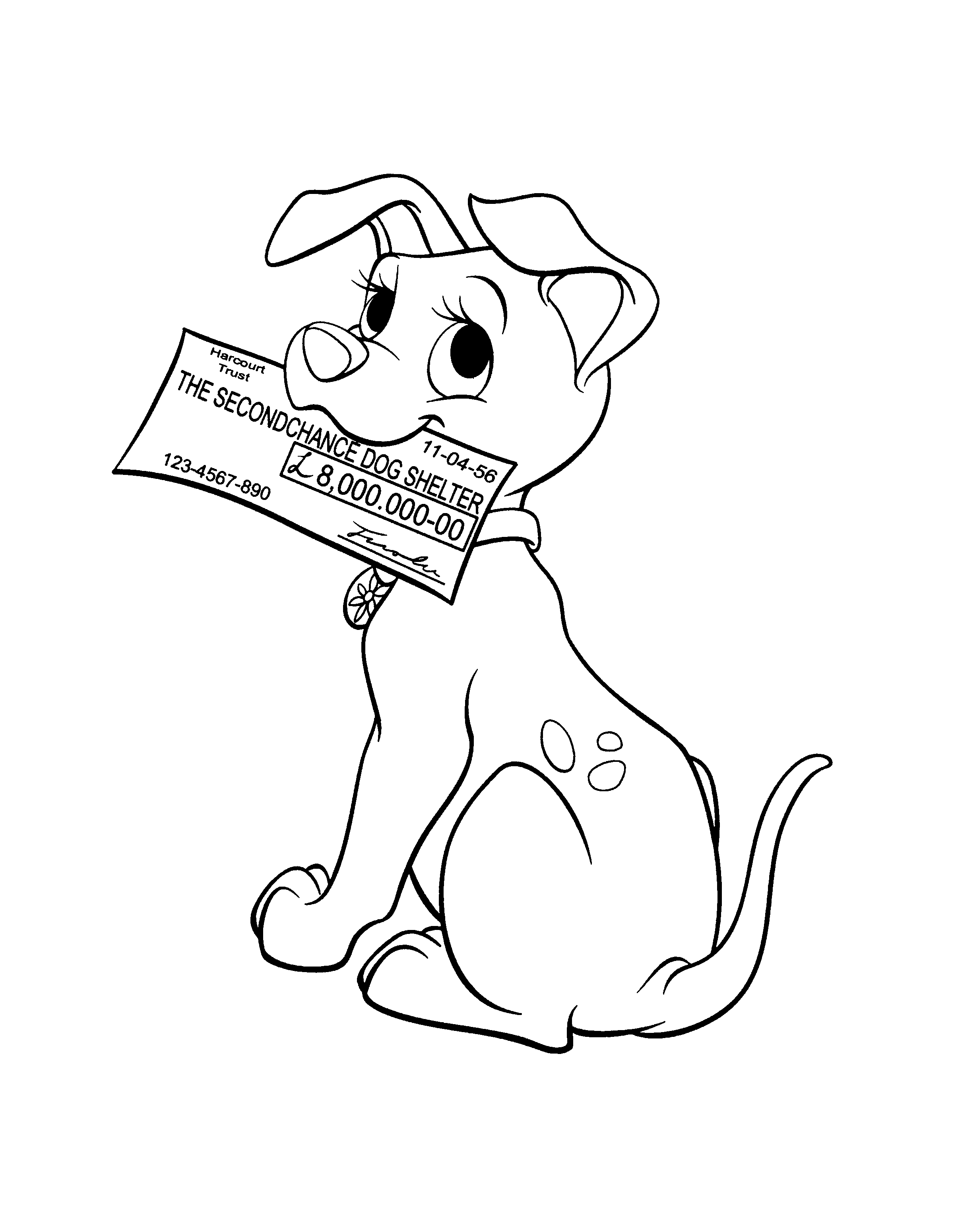 102 dalmatians coloring pages