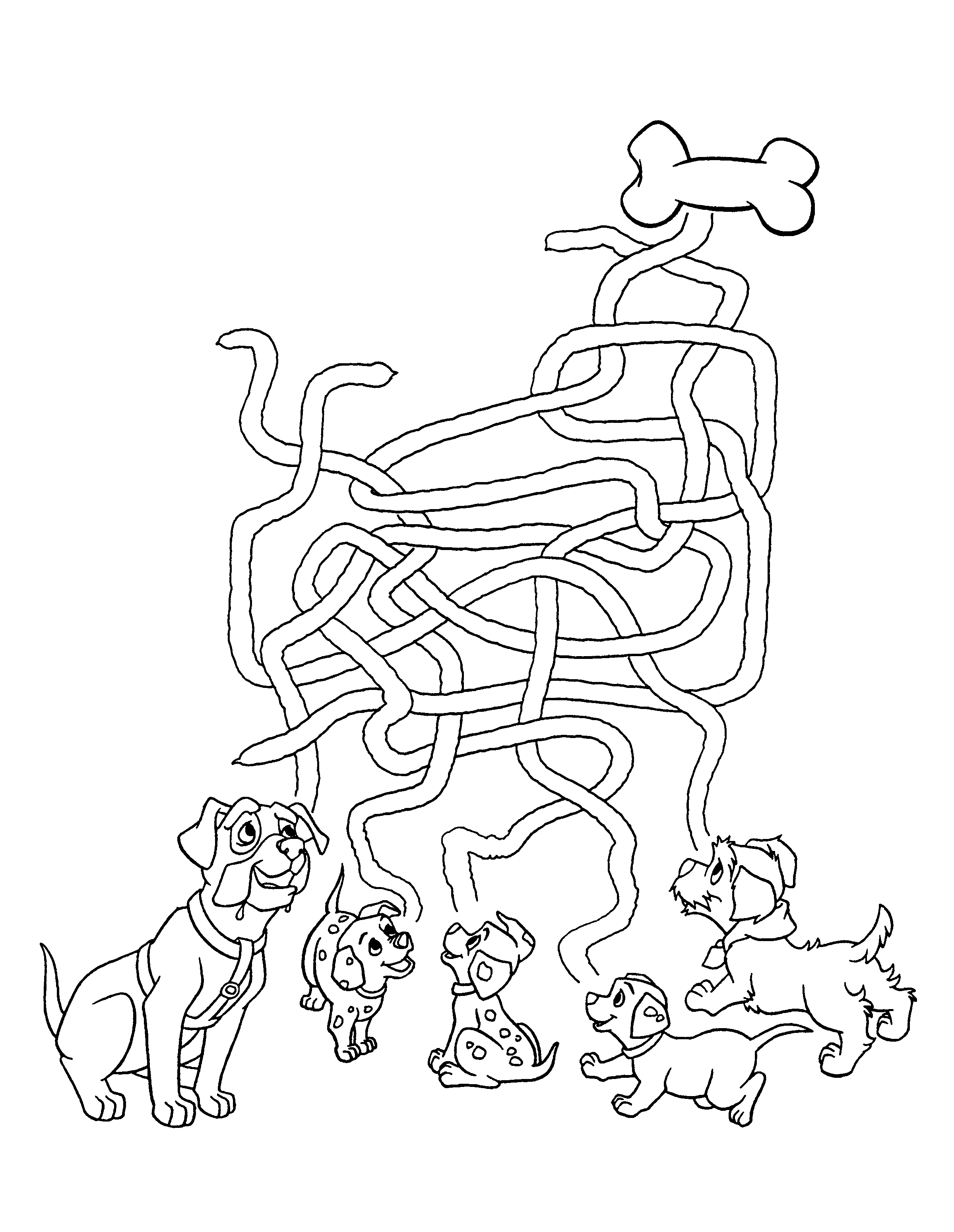 102 dalmatians coloring pages