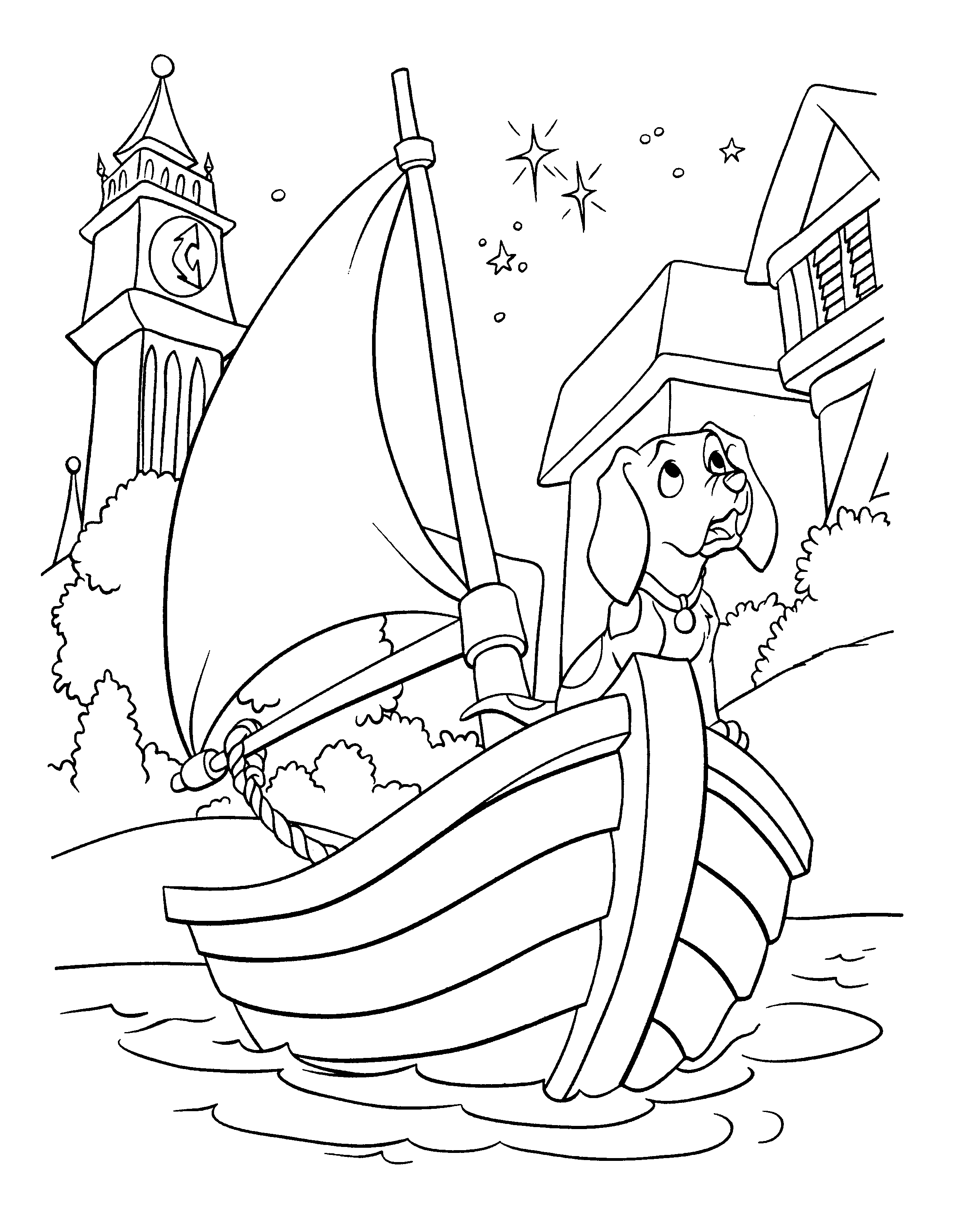 102 dalmatians coloring pages