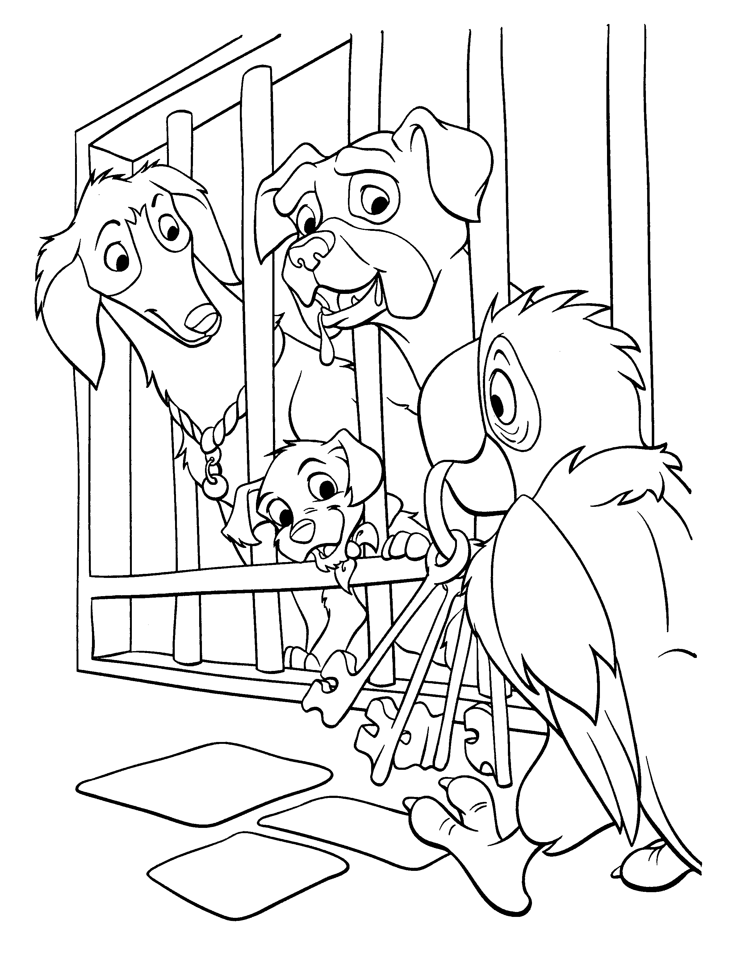 102 dalmatians coloring pages