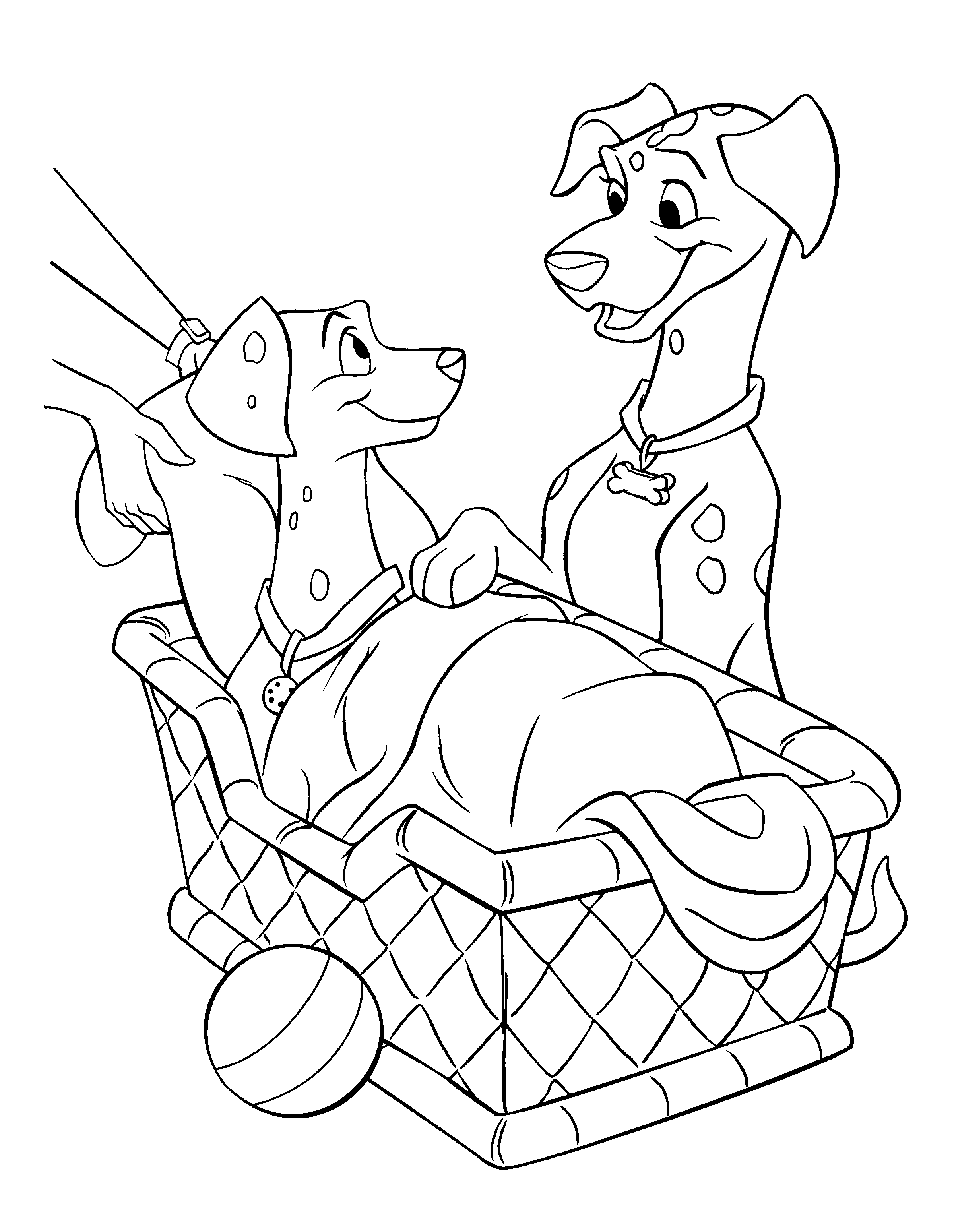 102 dalmatians coloring pages