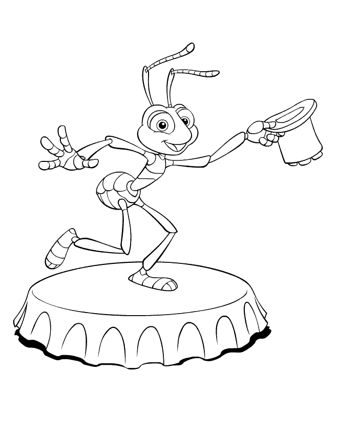 A bugs life coloring pages