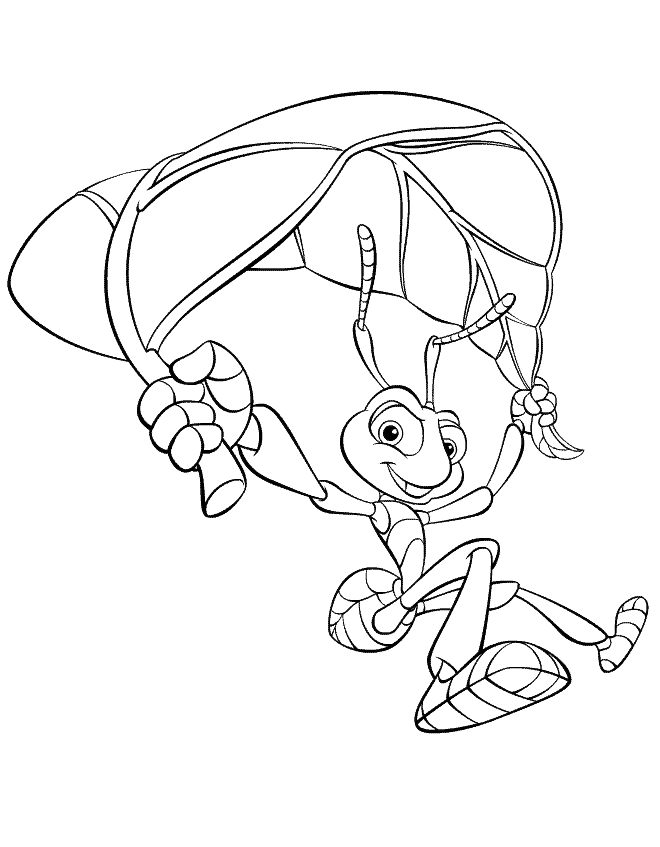 A bugs life coloring pages