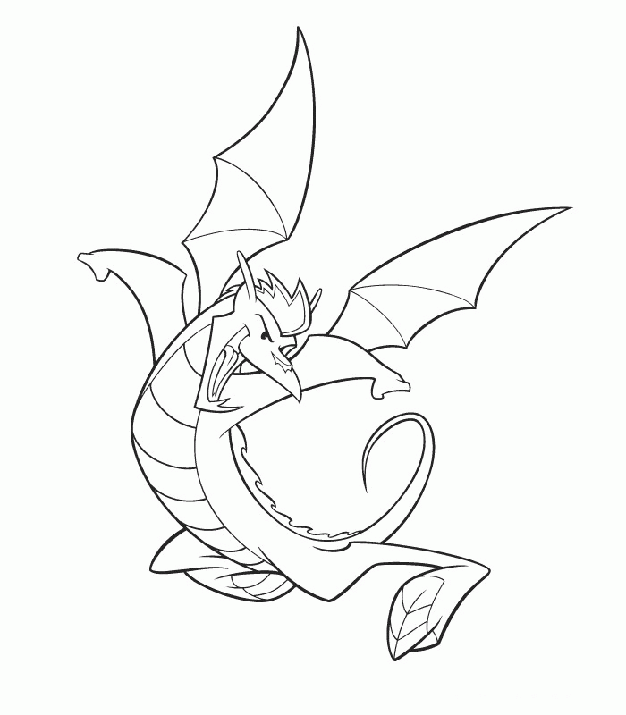 American dragon coloring pages