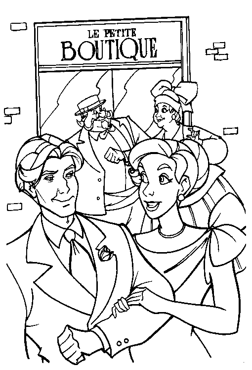 Anastasia coloring pages