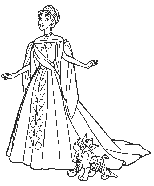 Anastasia coloring pages