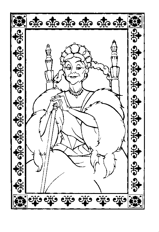 Anastasia coloring pages