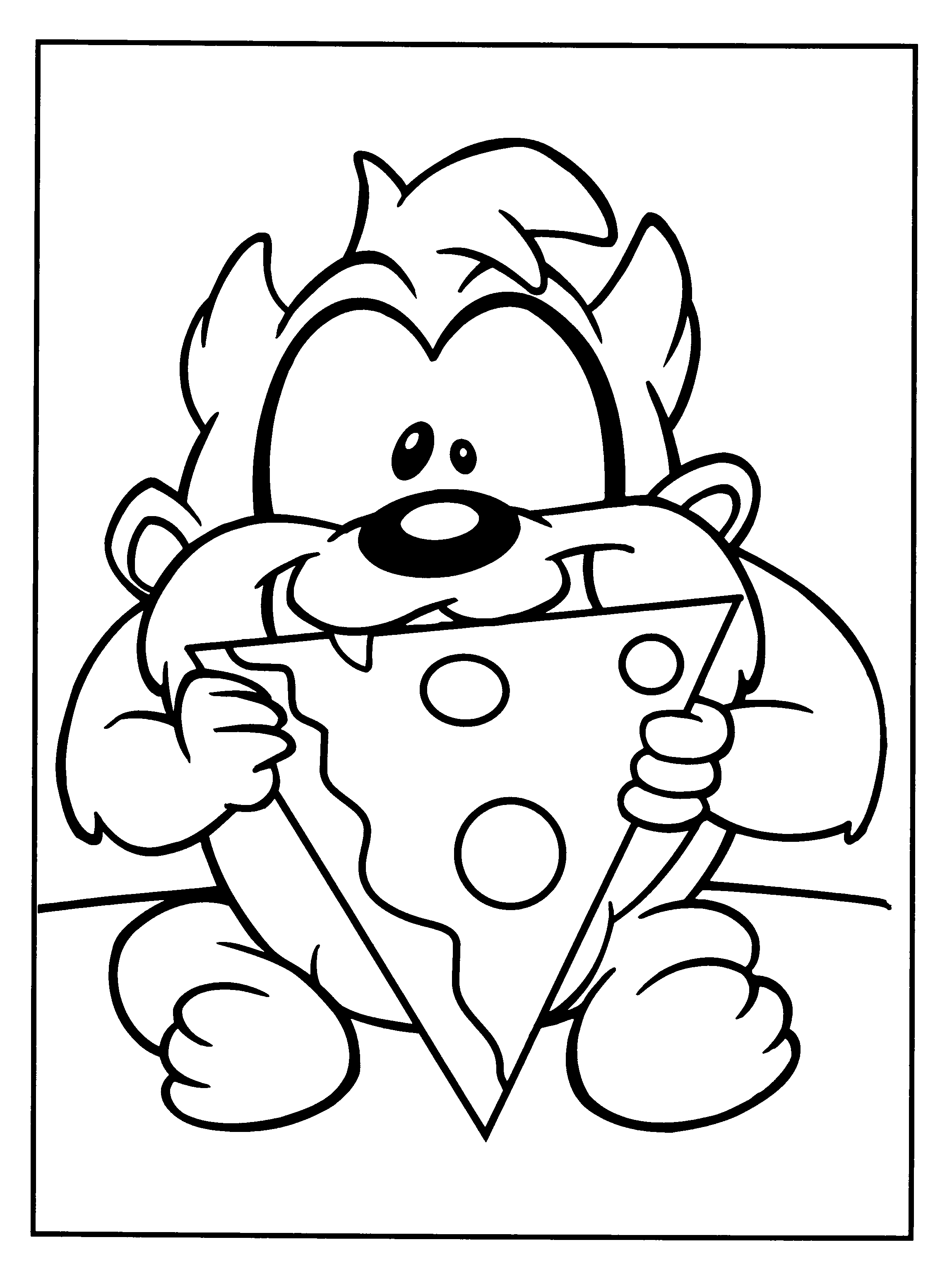 easter baby looney toons coloring pages - photo #4